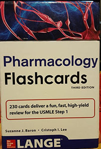 Lange Pharmacology Flash Cards, Third Edition 