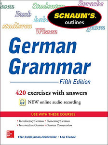 Schaum's Outline of German Grammar 