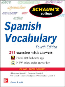 Schaum's Outline of Spanish Vocabulary 