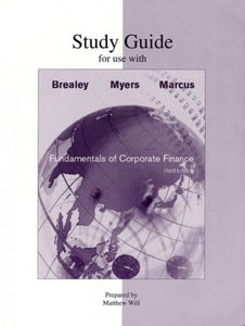 Study Guide to accompany Fund of Corp Fin 