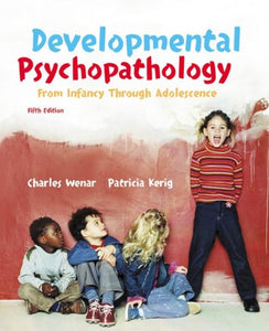 Developmental Psychopathology 