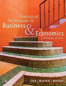 Statistical Techniques in Business and Economics with Student CD 