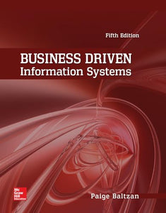 Business Driven Information Systems 