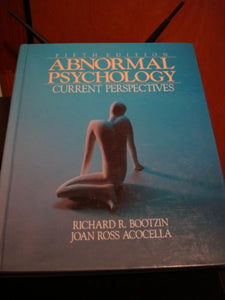 Abnormal Psychology 