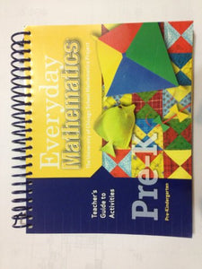 Everyday Mathematics, Grade Pre-K, Teacher's Guide to Activities 