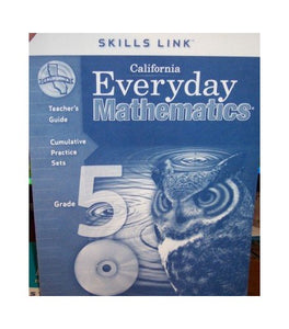 California Everyday Mathematics Skills Link Grade   Teachers Guide 