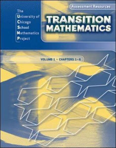 Transition Mathematics: Assessment Resources Volume 1 