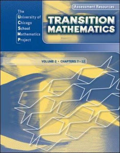 Transition Mathematics: Assessment Resources Volume 2 