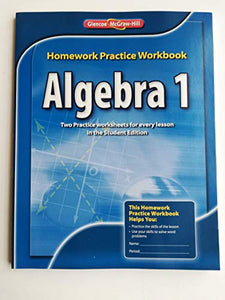 Algebra 1, Homework Practice Workbook 