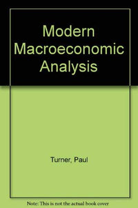 Modern Macroeconomic Analysis 