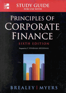 Principles of Corporate Finance: Student Study Guide 