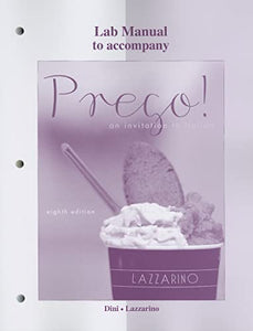 Laboratory Manual for Prego! 