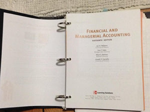 Financial & Managerial Accounting 