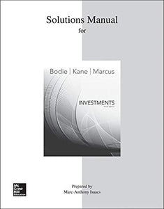 Solutions Manual for Investments 