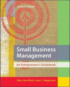 Small Business Management: An Entrepreneur's Guidebook 