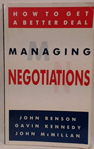 Managing Negotiations 