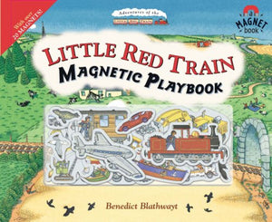 Little Red Train Magnetic Playbook 