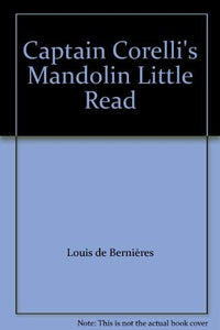 Captain Corelli's Mandolin Little Read 