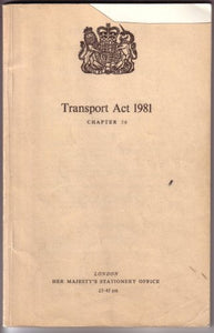 Transport act, 1981 