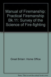 Manual of Firemanship 