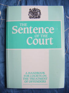 The sentence of the court 