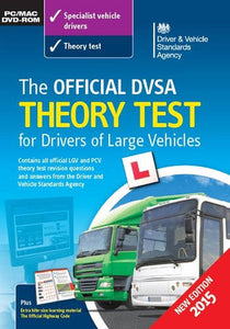 The Official DVSA theory test for drivers of large vehicles DVD-ROM 