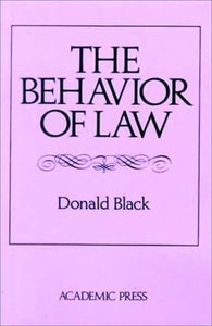 The Behavior of Law 