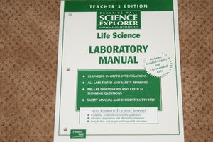 Prentice Hall Science Explorer Life Science Laboratory Manual 