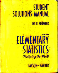 student Solutions Manual for Elementary Statistics 