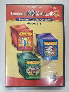 Connected Mathematics 2 - Grades 6-8 - Student Activity CD-ROM 