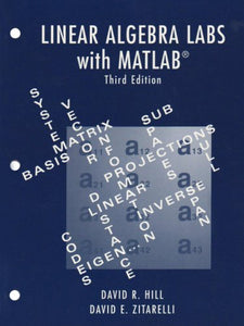 Linear Algebra Labs with MATLAB 