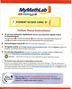 MyLab Math/MyLab Statistics  -- Valuepack Access Card 