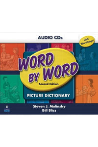 Word by Word Picture Dictionary with WordSongs Music CD Student Book Audio CD's 