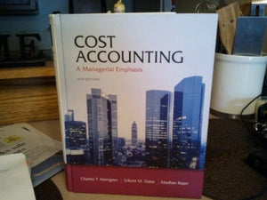 Cost Accounting 