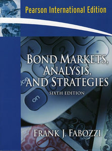 Bond Markets, Analysis and Strategies 