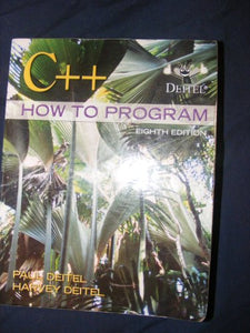 C++ How to Program 