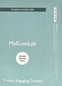 NEW MyLab Economics with Pearson eText -- Component Access Card (2-Semester Access) (2017) 