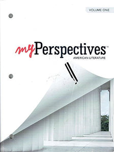 Myperspectives English Language Arts 2017 Student Edition Grade 11 Volume 1 