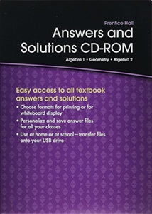 Answers & Solutions CD-ROM 