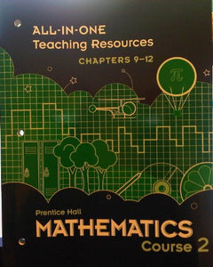 Mathematics Course ALLINONE Teaching Resources Chapters 