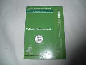 MyLab Health Professions with Pearson eText -- Component Access Card 