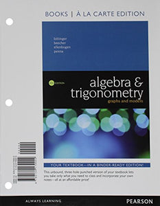 Algebra and Trigonometry 