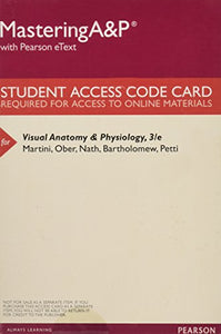 Mastering A&P with Pearson eText -- ValuePack Access Card -- for Visual Anatomy & Physiology 