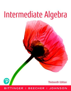 Intermediate Algebra Plus New Mylab Math with Pearson Etext -- 24 Month Access Card Package 