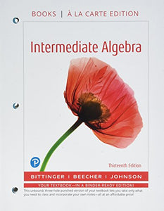 Intermediate Algebra, Books a la Carte Edition, Plus Mylab Math -- 24 Month Access Card Package 