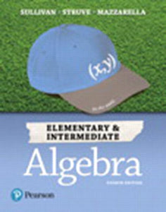 Mylab Math with Pearson Etext -- 24 Month Standalone Access Card -- Forelementary &Intermediate Algebra 