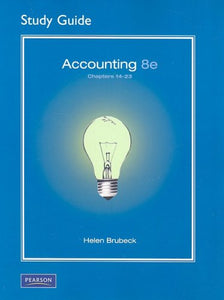 Study Guide 14-23 for Accounting 