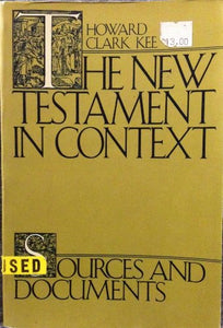 The New Testament in Context 