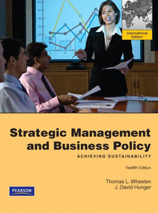 Strategic Management & Business Policy 