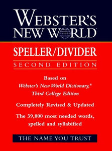 Webster's New World Speller/Divider 